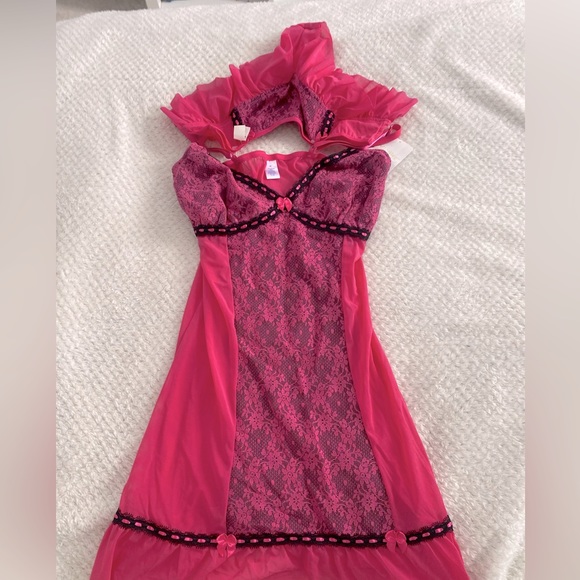 đź’•RENE ROFEđź’• Lingerie 2 piece set. Nightie with underwear. Brand new. Size M(6) - Picture 4 of 14